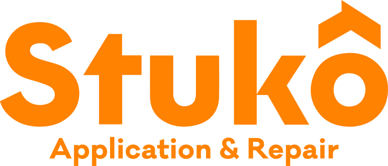 Stuko Application and Repair logo. Stucco Repair and Waterproofing company in Houston.